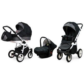 Kočárek BABYLUX ALU WAY  4v1 + dárek