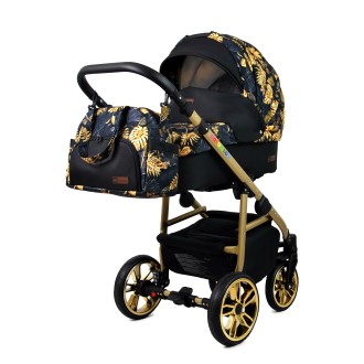 Kočárek BABYLUX Colorlux black 4v1