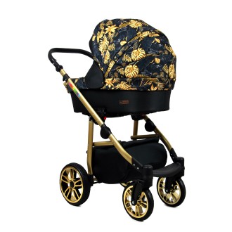 Kočárek BABYLUX Colorlux black 4v1