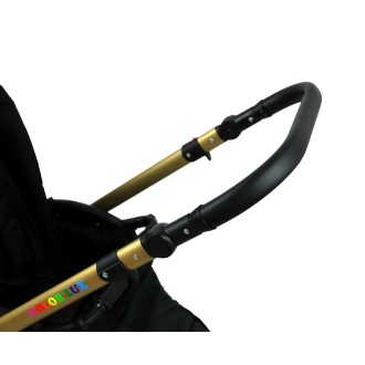 Kočárek BABYLUX Colorlux black 4v1