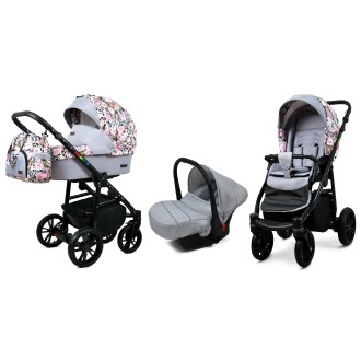 Kočárek BABYLUX Colorlux black 4v1