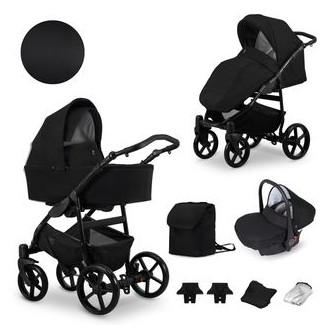 Kočárek KUNERT Mata black 4v1