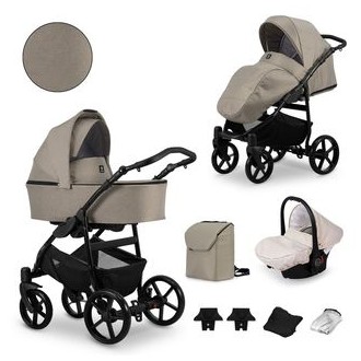 Kočárek KUNERT Mata black 4v1