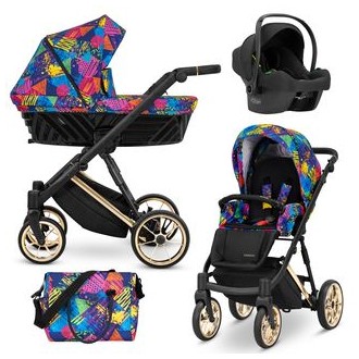 Kočárek KUNERT Ivento Premium 4v1 - Colors