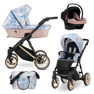 Kočárek KUNERT Ivento Premium 4v1 - Pastel grass