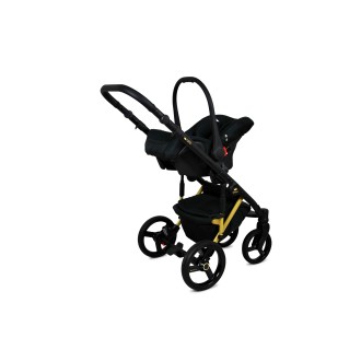 Kočárek BABYLUX UZO silver 4v1