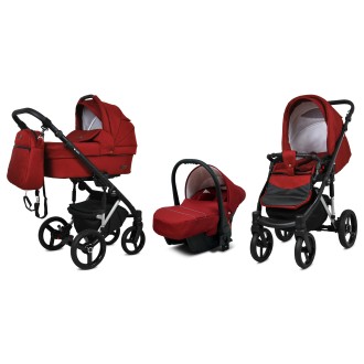 Kočárek BABYLUX UZO silver 4v1