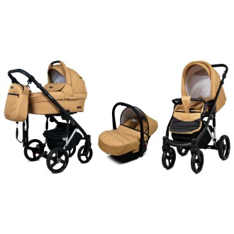 Kočárek BABYLUX UZO silver 4v1