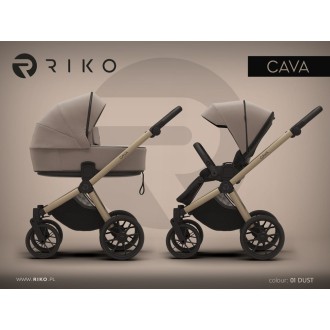 Kočárek RIKO Cava dvojkombinace - dust