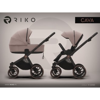 Kočárek RIKO Cava dvojkombinace - sand