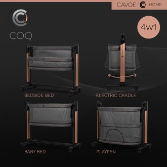 Cavoe COQ elektrická postýlka  4v1