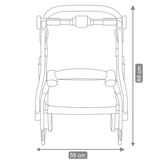 Dětský kočárek Camarelo Maggio dvojkombinace