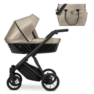 Hluboký kočárek KUNERT Ivento Black