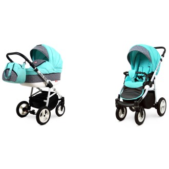 Kočárek BABYLUX ALU WAY + dárek, dvojkombinace