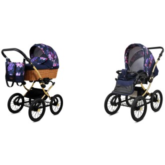 Kočárek Raf-pol BABYLUX Classic Gold dvojkombinace