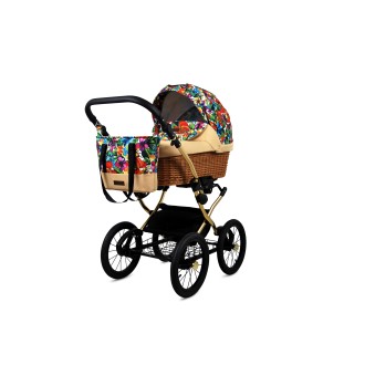 Kočárek Raf-pol BABYLUX Classic Gold dvojkombinace
