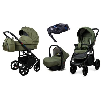 Kočárek BABYLUX Colorlux black 4v1