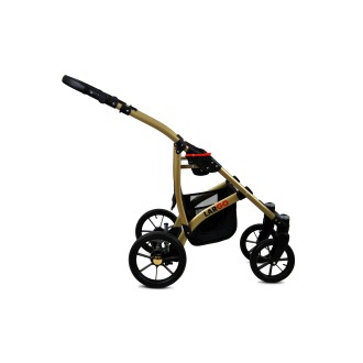 Kočárek  BABYLUX LARGO Silver dvojkombinace