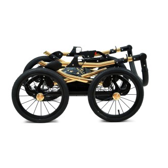 Kočárek Raf-pol BABYLUX Margaret Gold dvojkombinace