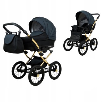 Kočárek Raf-pol BABYLUX Margaret Gold dvojkombinace