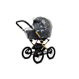 Kočárek Raf-pol BABYLUX Margaret Gold trojkombinace