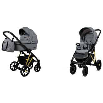 Kočárek BABYLUX MARLUX Gold dvojkombinace