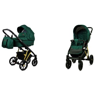 Kočárek BABYLUX MARLUX Gold dvojkombinace