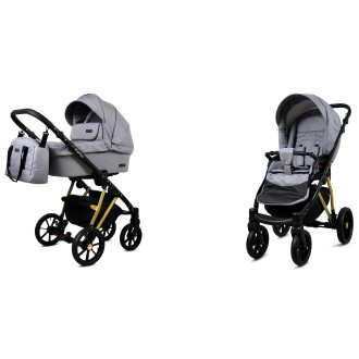 Kočárek BABYLUX MARLUX Gold dvojkombinace