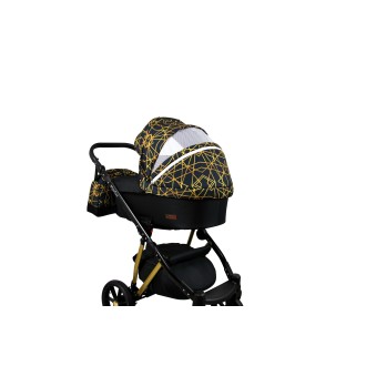 Kočárek BABYLUX MARLUX Gold dvojkombinace