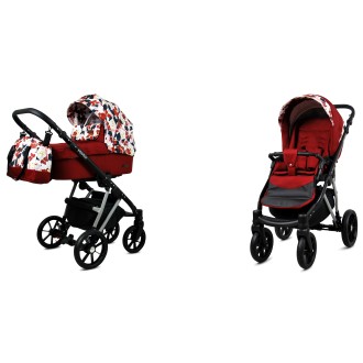 Kočárek BABYLUX MARLUX Silver dvojkombinace