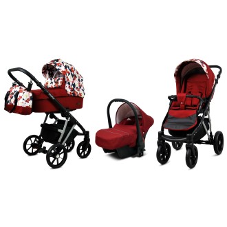 Kočárek BABYLUX MARLUX Silver trojkombinace