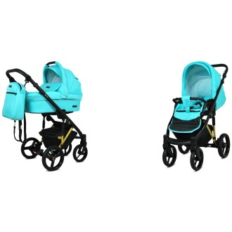 Kočárek BABYLUX Uzo Gołd dvojkombinace