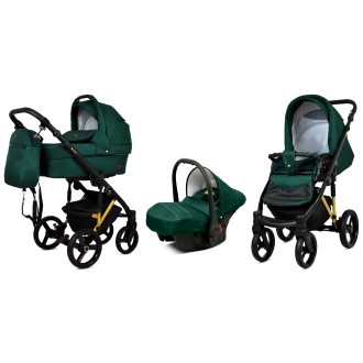 Kočárek BABYLUX UZO gold trojkombinace