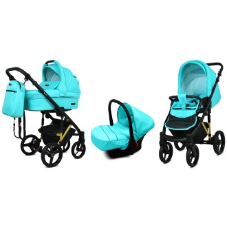 Kočárek BABYLUX UZO gold trojkombinace