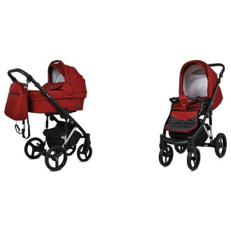 Kočárek BABYLUX Uzo Silver dvojkombinace