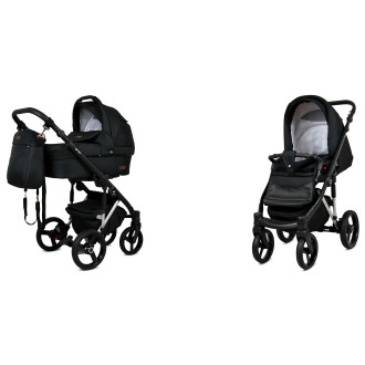 Kočárek BABYLUX Uzo Silver dvojkombinace