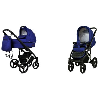 Kočárek BABYLUX Uzo Silver dvojkombinace