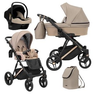 Kočárek KUNERT Lazzio Premium cooper, trojkombinace