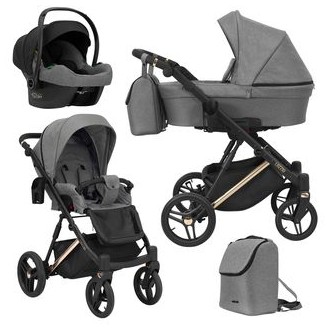 Kočárek KUNERT Lazzio Premium cooper, trojkombinace