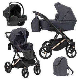 Kočárek KUNERT Lazzio Premium cooper, trojkombinace