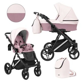 Kočárek KUNERT Lazzio Premium Silver, dvojkombinace