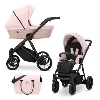 Kočárek KUNERT Ivento Black dvojkombinace