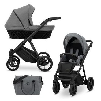 Kočárek KUNERT Ivento Black dvojkombinace