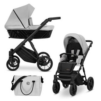 Kočárek KUNERT Ivento Black dvojkombinace