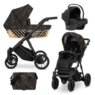 Kočárek KUNERT Ivento Glam trojkombinace
