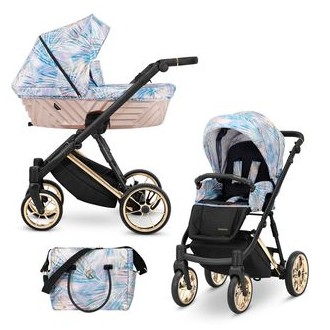 Kočárek KUNERT Ivento Premium dvojkombinace - pastel grass