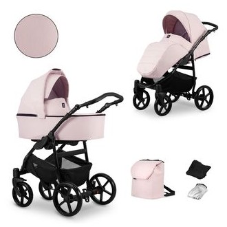 Kočárek KUNERT Mata black dvojkombinace