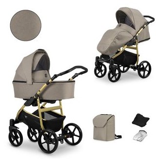 Kočárek KUNERT Mata gold dvojkombinace