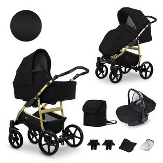 Kočárek KUNERT Mata gold trojkombinace