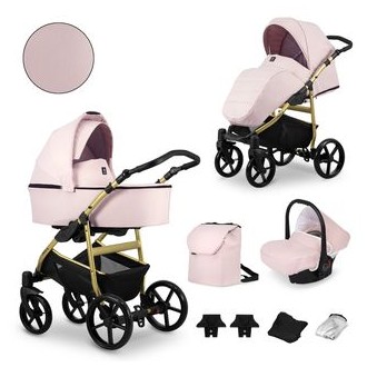 Kočárek KUNERT Mata gold trojkombinace